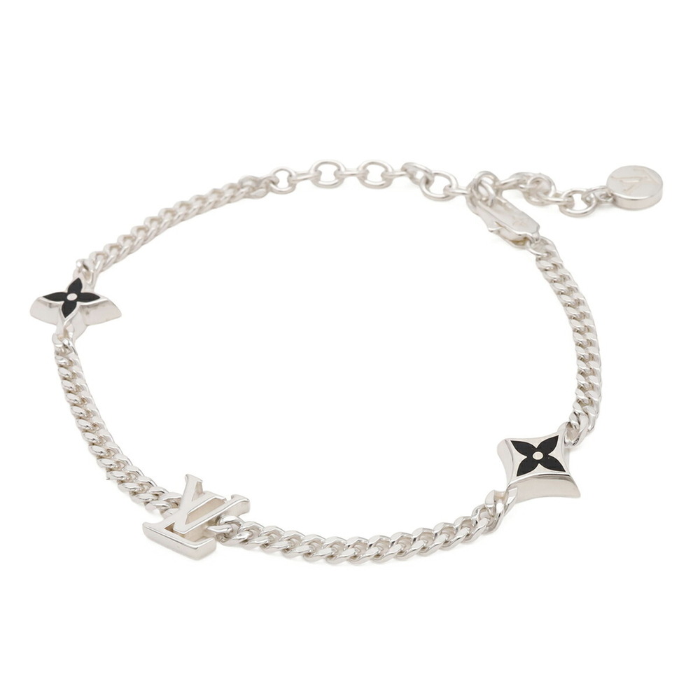 LOUIS VUITTON Louis Vuitton Bracelet LV Spike Ag925 SV925 Silver M1520A